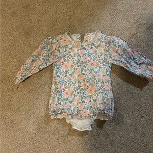 Floral Long-Sleeve Kids Cecil & Lou Bubble